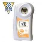 數(shù)字豆奶折射儀PAL-27S測(cè)量范圍：豆奶: 0.0 至 20.0 %；測(cè)量準(zhǔn)確度：豆奶: ±0.2 %；溶解值：豆奶: 0.1 %;可在屏幕上直接顯示豆?jié){濃度,可用水清洗.

