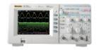 DS1042C混合信號數(shù)字示波器;帶寬:40 MHz;2通道,實(shí)時(shí)采樣率400 MSa/s，等效采樣率高達(dá)25 GSa/s;存儲(chǔ)深度:1M采樣點(diǎn)（單通道），512K采樣點(diǎn)（雙通道）;彩色液晶顯示

