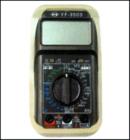 YF-3503  數(shù)字萬(wàn)用表,LCD:3 1/2數(shù)位,20mm高,最大讀數(shù)1999,極向指示:負(fù)值輸入時(shí),自動(dòng)顯示"一"符號(hào),過(guò)載指示:左側(cè)最高位顯示"1"或"-1",低電池指示:當(dāng)LCD示出"BAT"時(shí),表示要更換電池,取樣率:每秒2.5次
