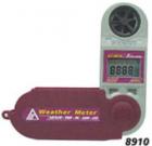 AZ-8910  六合一風速儀.風速，溫度，濕度，露點，大氣壓力，BF薄福，風寒指數(shù)，海拔高度測量 ,180 °折疊,LCD雙顯示,20分鐘自動關機及風寒指數(shù),最大/最小/平均值鎖定功能 .0,-2h,-4h,-8h,-16h 臺風預報   