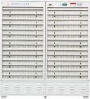 672點/臺 雙面 自動檢測柜,鋰離子、鎳氫、鎳隔二次電池通用型 適應(yīng)多種二次電池，節(jié)約空間和投資,充放電恒流范圍:10～2000mA,（鎳氫鎳隔電池放電恒流范圍：50～1200mA）恒流誤差≤±(0.2％RD＋0.1％FS),恒壓范圍:2.5V～4.5V,（鎳氫鎳隔電池不需恒壓充電）恒壓誤差≤±(0.3％HY),電壓采樣范圍:2.5V～5V,電壓采樣誤差≤±(0.2％RD＋0.1％FS),最小終止電流：10～15mA
