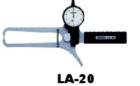 LA-20 大型針盤(pán)式外卡規(guī) .最小讀值:0.1MM.測(cè)量范圍:0-80MM;量測(cè)喉深:125MM