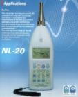 NL-20聲級(jí)計(jì) 能用來(lái)對(duì)等效連續(xù)聲級(jí)、百分率聲級(jí)和最大聲級(jí)同時(shí)測(cè)量，100dB大動(dòng)態(tài)范圍便于對(duì)于如工作環(huán)境污染一類(lèi)場(chǎng)合進(jìn)行長(zhǎng)期測(cè)量不需要量程切換.適用于環(huán)境監(jiān)測(cè)、建筑、工業(yè)機(jī)械及室內(nèi)噪音測(cè)量。量程范圍：28 ～ 138dB，有A,C計(jì)權(quán)測(cè)量。