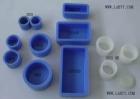 冷鑲嵌用模   Ф20，Ф25，Ф30，Ф40，Ф50mm, 40X25mm 可根據(jù)樣品大小選擇不同直徑的鑲嵌模，可滿足鑲嵌特大樣品的需要，又節(jié)約冷鑲嵌料,使用多個(gè)模子，可同時(shí)鑲嵌多個(gè)樣品采用橡皮彈性模，脫模極容易
