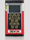 DEVON 9801 激光測距儀 測量范圍 0.3m-60m（室內(nèi)） 典型測量精度 ±2mm 基本功能 加、減、面積、體積、三角 數(shù)據(jù)存儲(chǔ) 最后10組數(shù)據(jù) 激光類型 可見635m，≤1Mw,Class2(‖)  
