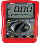 UT58D 數字萬用表 直流電壓:200mV-1000V;交流電壓:2V-1000V;直流電流:2mA-20A;交流電流:2mA-20A;電阻:200W-20MW;電容:20nF-100mF;電感:2mH-20H
 
