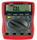 UT60G 數字萬用表  直流電壓:600mV-1000V;交流電壓:600mV-1000V;交流頻寬:100kHz-3db;直流電流:60mA-10A;交流電流:60mA-10A;電阻:600W-60MW;電容:6nF-6mF;頻率:6kHz-60MHz;溫度:-40℃～1000℃
 
