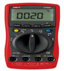  UT60C 數字萬用表 直流電壓:400mV-1000V;交流電壓:4V-750V;交流頻寬:40Hz-400Hz;直流電流:400mA-10A;交流電流:400mA-10A;電阻:400W-40MW;電容:40nF-100mF;頻率:10Hz-10MHz;溫度:-40℃～1000℃
 
