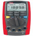 UT71E  數(shù)字萬(wàn)用表 直流電壓:400mV-1000V;交流電壓:4V-1000V;直流電流:400mA-10A;交流電流:400mA-10A;電阻:400W-40MW;電容:40nF-40mF;攝氏溫度:-40℃～1000℃;華氏溫度:-40℉～1832℉ 
 
