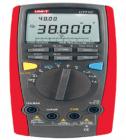 UT71C  數(shù)字萬(wàn)用表 直流電壓 400mV-1000V 交流電壓:4V-1000V 直流電流:400mA-10A 交流電流:400mA-10A 電阻:400W-40MW 電容:40nF-40mF 攝氏溫度:-40℃～1000℃ 華氏溫度:-40℉～1832℉ 頻率:40Hz-400MHz
 

