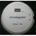  UV-Int140能量計，顯示：6個字數(shù)值液晶：0~999999mj/cm2，尺寸：直徑140mm；高（厚度）13mm， 受熱最高溫度：70℃，測量范圍為250~410納米
