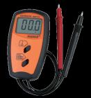 3 1/2位LCD顯示，字高18mm
電壓測量范圍：
  0~1.999V，2~19.99V，20~199.9V
電壓分辨率：(0~1.999V)1mV
            　　　(2~19.99V)10mV
           　　　 (20~100V)100mV
內(nèi)阻測量范圍：
  0~199.9m?，200~1,999m?，2~19.99?
內(nèi)阻分辨率：(0~199.9m?)0.1m?
           　　　 (200~1,999m?)1m?
           　　　 (2~19.99?)10m?
操作溫度：-10~40°C

